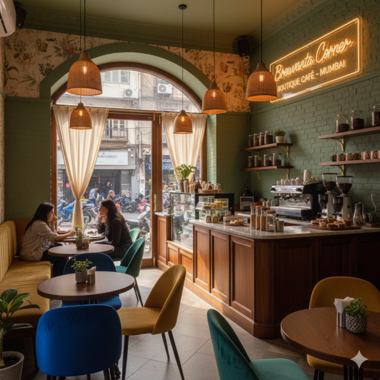 Brewvanta Corner – Boutique Cafe Space for Rent