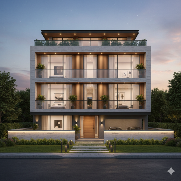 Solvique House - Elegant 4 BHK House for Rent