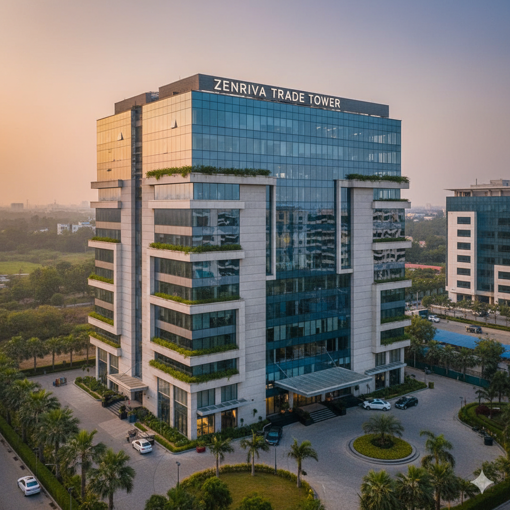 Zenriva Trade Tower – Prime Commercial Building for Lease